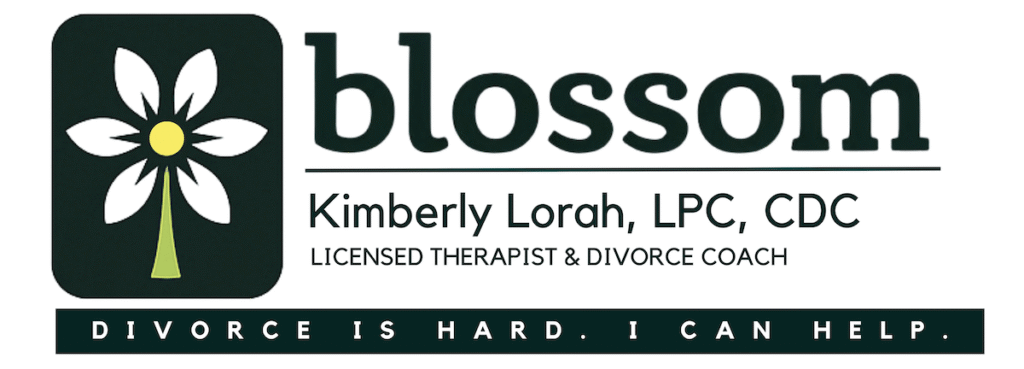 Kimberly Lorah, Blossom, Licensed therapist and divorce coach