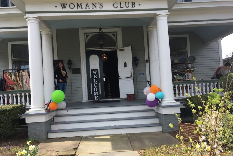 Shopping at the Woman’s Club