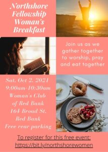 Northshore Fellowship Woman's Breakfast October 2, 2021