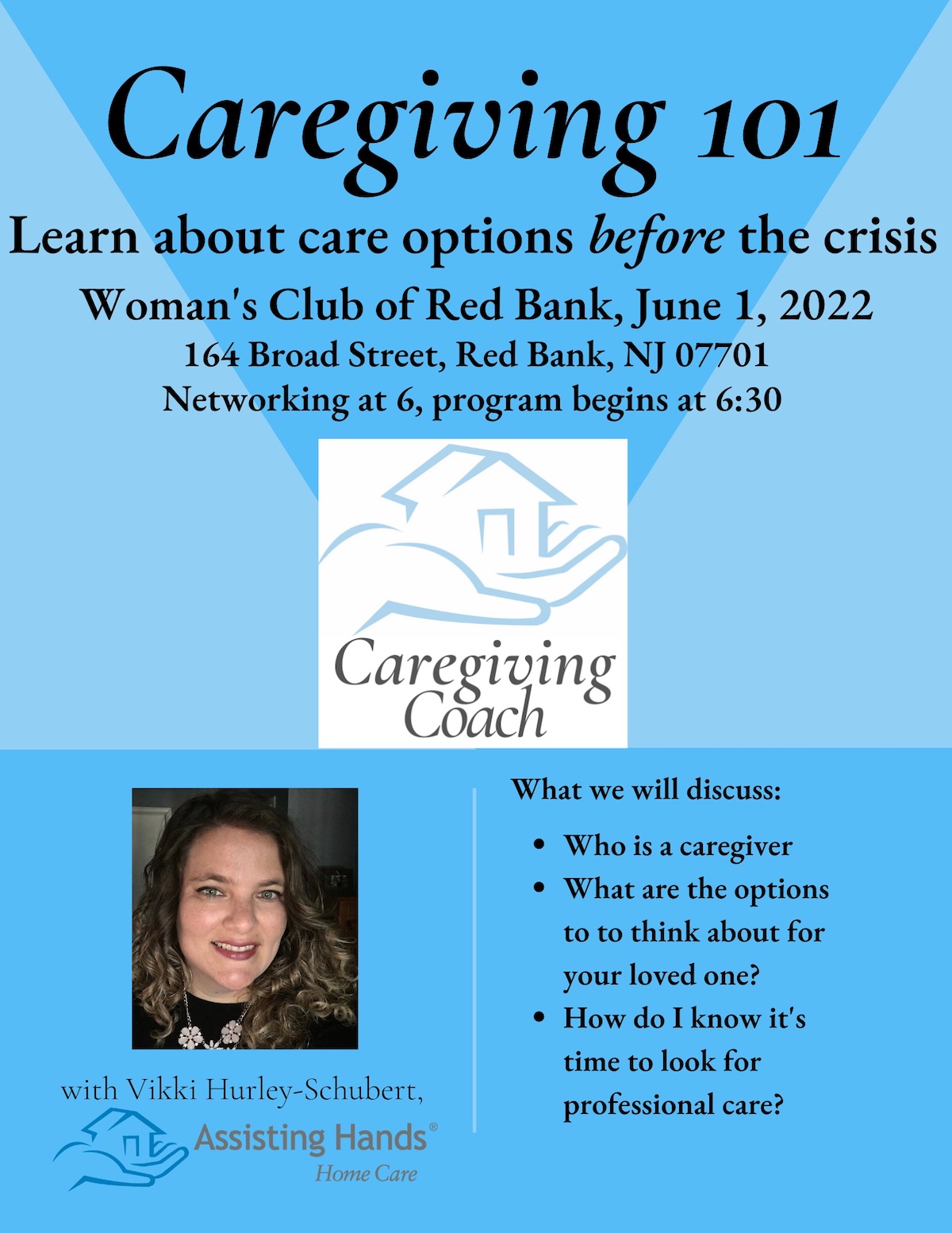 caregiving 101 - June 2022 Red Bank NJ