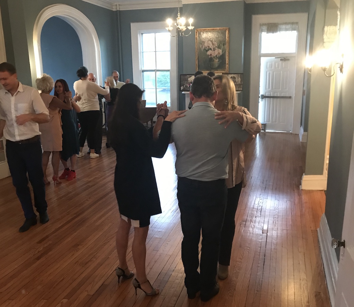 tango at the Woman's CLub of Red Bank