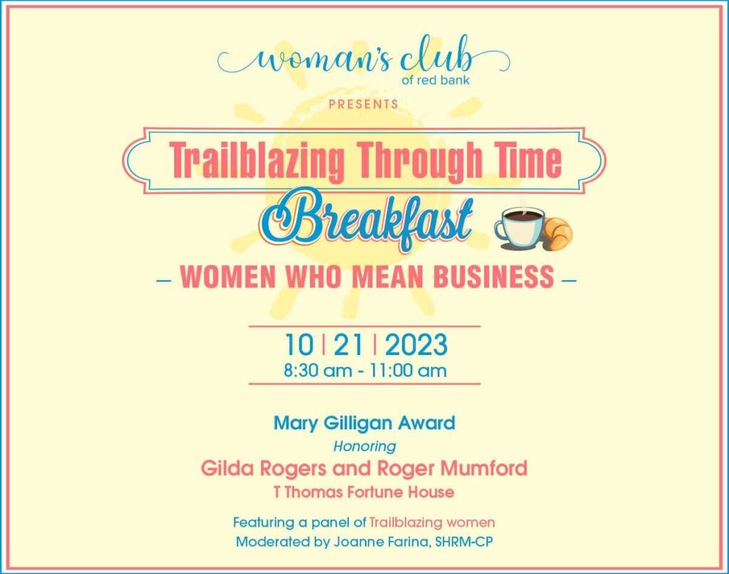 Woman's Club Annual Breakfast 2023 - Mary Gilligan Preservation Award