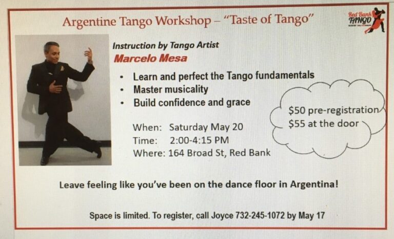 Taste of Tango!! Tango Made Easy