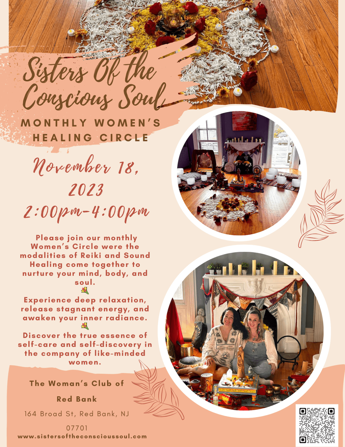 Women’s Healing Circle | Womans Club of Red Bank