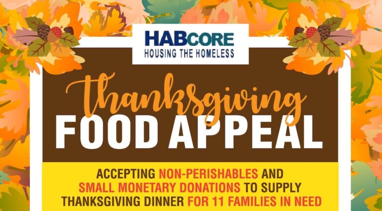 Thanksgiving Food Appeal DROP-OFF Day 1