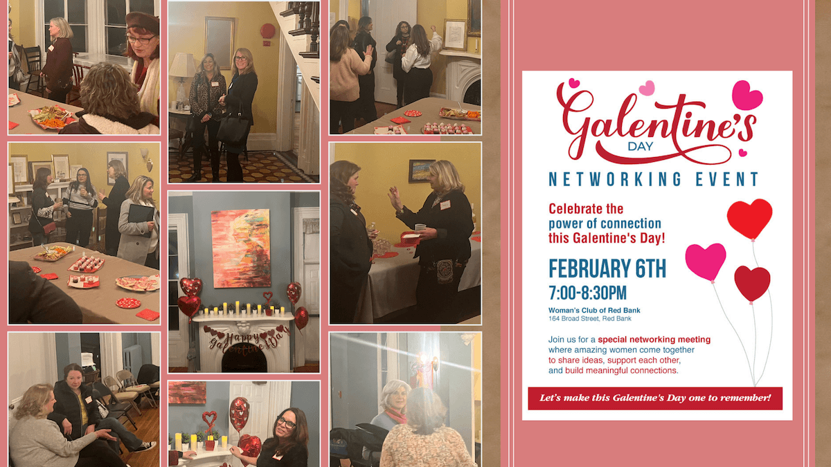 Celebrating Galentine’s Day: A Successful Networking Event at the Woman’s Club of Red Bank
