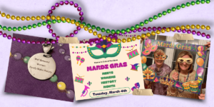 2025 Mardi Gras banner