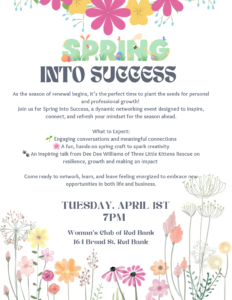 April 1st 2025 Spring into Success