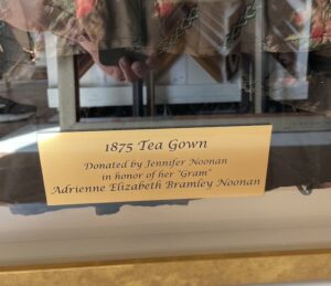Jennifer Noonan tea gown 1875