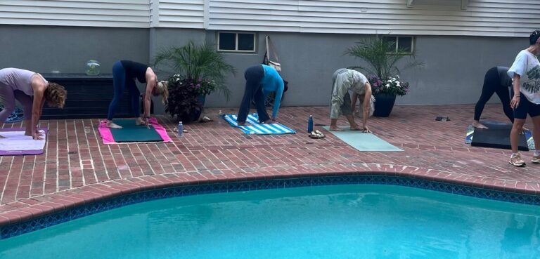 Namaste & Chardonnay: A Perfect Summer Evening