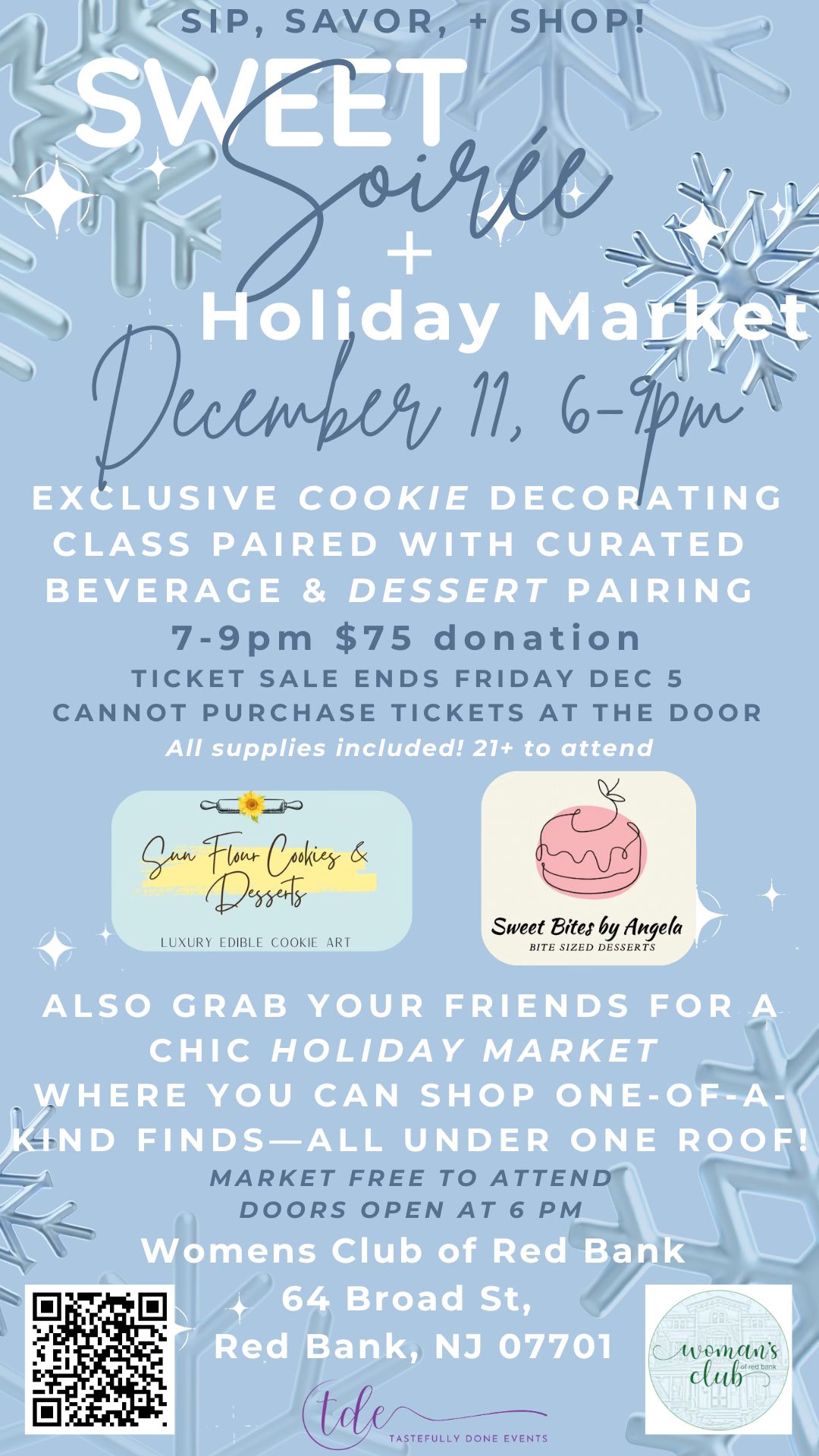 sweet Soirée flyer