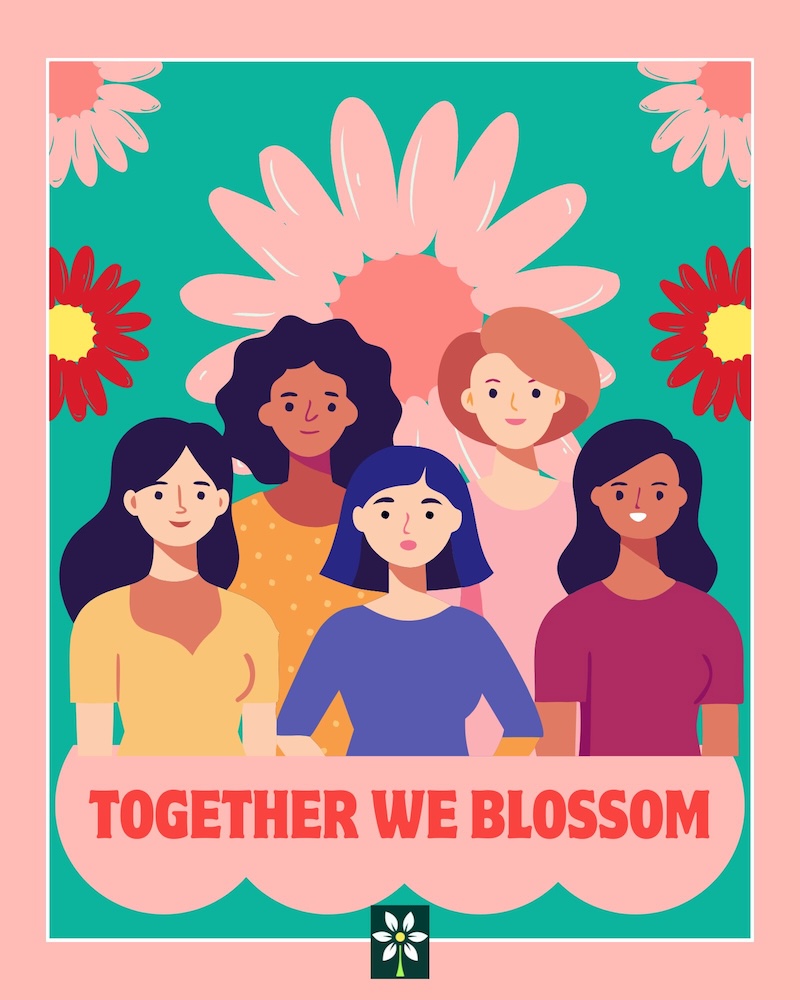 Together we blossom, Kimberly Lorah, Blossom coaching