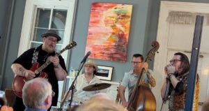 Jersey Shore Jazz & Blues Foundations presents The Nick Moss Band and Dennis Gruenling at a Reckless Steamy Nights concert.