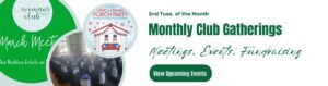 monthly club gatherings for members