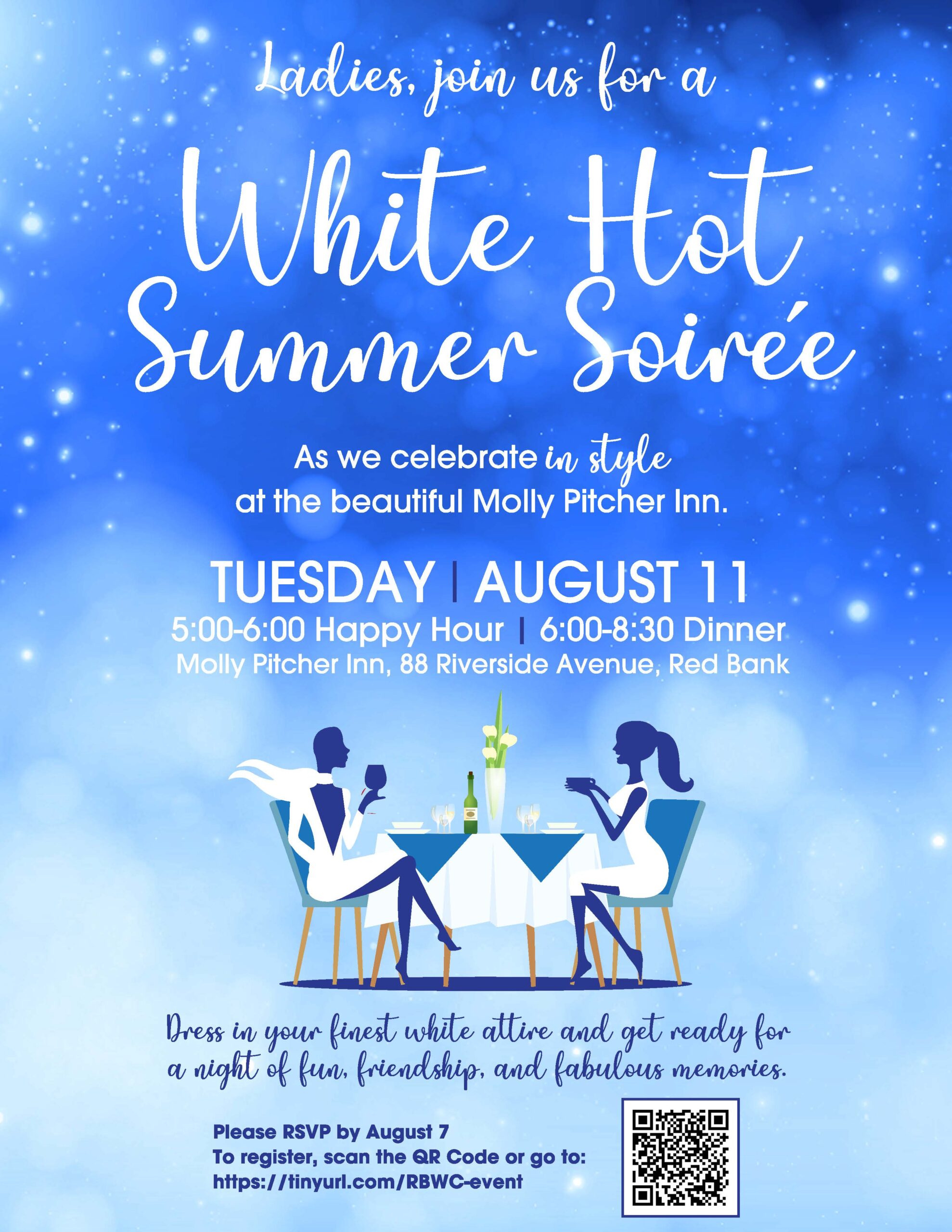 Beat the Heat at Our White Hot Summer Soirée!